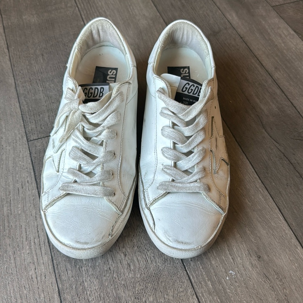 Golden Goose SuperStar - all white